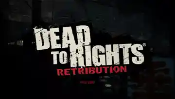 Dead to Rights - Retribution (USA) (v1.01) (Disc) (Update) screen shot title